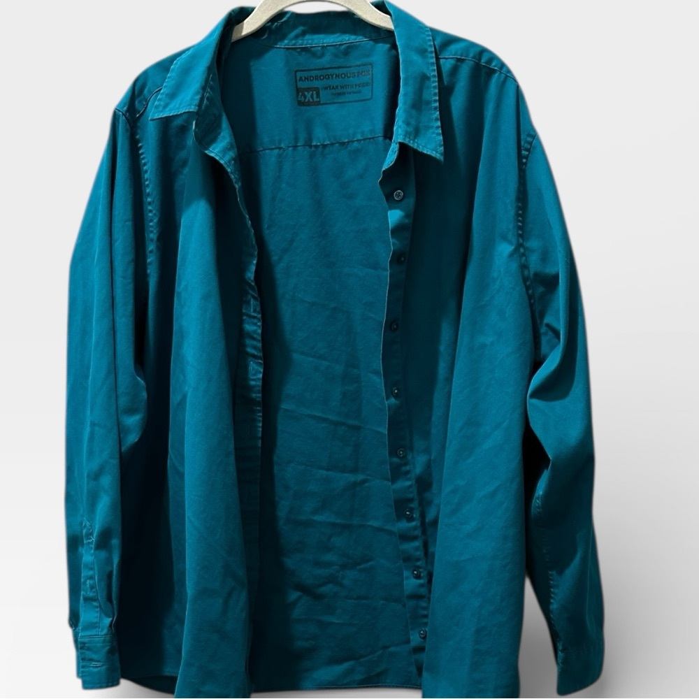 Elegant Teal Women's Blouse